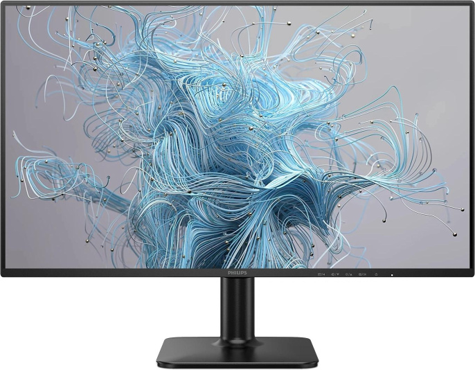 23.8" Монитор Philips 24E2N1110,  1920x1080,  IPS,  120Гц,  1хHDMI,  черный