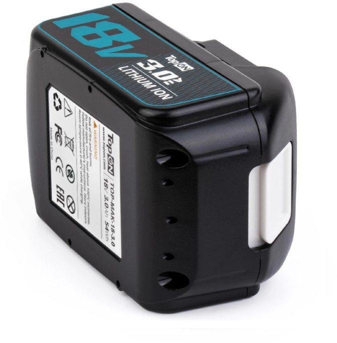 Батарея аккумуляторная TOPON TOP-PTGD-MAK-18-3.0, 18В, 3Ач, Li-Ion [102075]