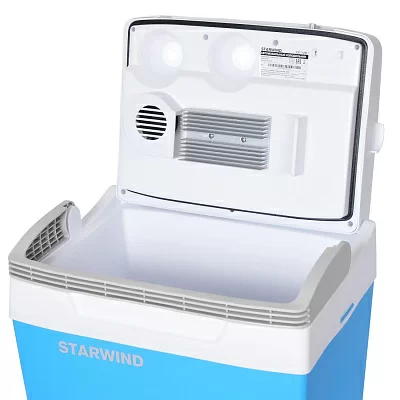 Автохолодильник Starwind CF-129 29л 48Вт синий/серый
