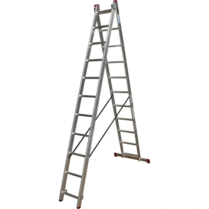 Универсальная лестница 2х11 Krause Corda 010223