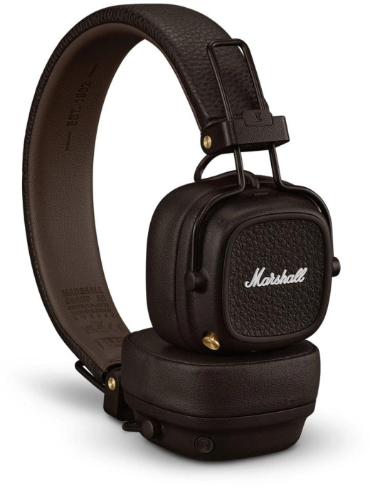 Гарнитура накладные Marshall Major V коричневый беспроводные bluetooth оголовье MAJOR V BROWN