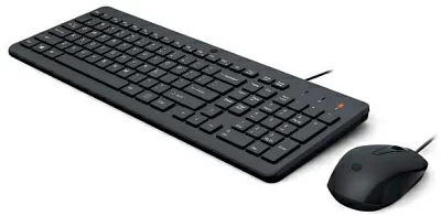 HP 150 Wired Mouse and Keyboard Combination [240J7AA]