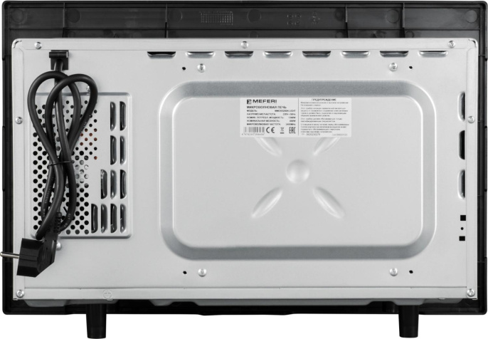 Микроволновая печь Meferi MMO6020BK 20л. 800Вт черный встраиваемая (MMO6020BK LIGHT)