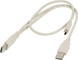 Кабель USB2.0 NingBo USB A(m) -  mini USB B (m),  0.3м,  блистер