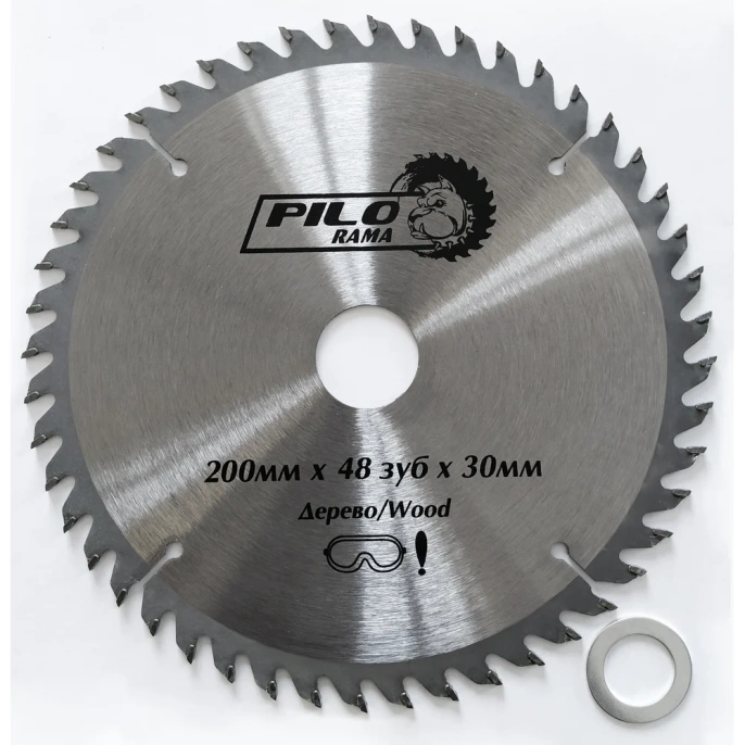 Диск пильный по дереву (200х30/20 мм; 48TPI) Pilorama 502048