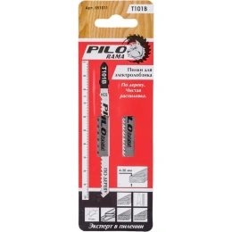 Пилки (2 шт; 10 TPI; 100x75 мм; h=4-30 мм) для лобзика Т101B Pilorama 551011