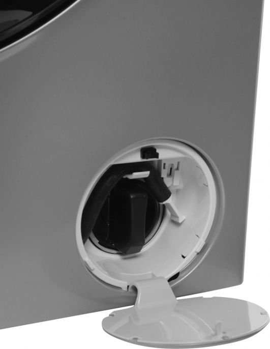 Стиральная машина узкая HAIER HW70-BP12919S, с фронтальной загрузкой, 7кг, 1200об/мин, с паром, инверторная