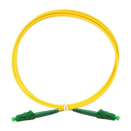 Патч-корд EXEGATE FC-S-9-LC/APC-LC/APC-2M-LSZH 2м, многожильный,  желтый
