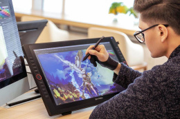 Графический планшет XPPEN Artist 22R PRO FHD IPS, черный [artist22rpro]