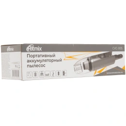 Портативный аккумуляторный пылесос Ritmix CVC-005 60 Вт, питание: аккумуляторный, сумка для хранения