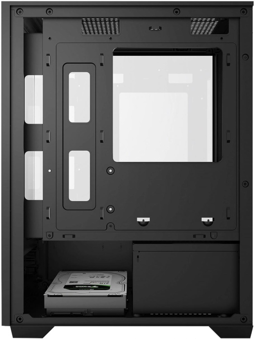 Корпус Bloody CC-125 черный без БП mATX 5x120mm 2xUSB2.0 1xUSB3.0 audio bott PSU