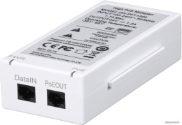 Инжектор PoE Dahua DH-PFT1200 10/100/1000BASE-T 60Вт 100-240В(АС)
