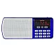 Радиоприемник цифровой Perfeo ЕГЕРЬ FM+ 70-108МГц/ MP3/ питание USB или BL5C/ цвет синий (i120-BL) [PF_5027]
