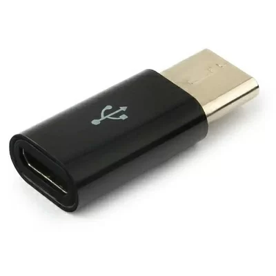 Переходник USB C A-USB2-CMmF-01 Gembird USB2.0 TypeC (вилка) - MicroUSB (розетка) /Cablexpert/