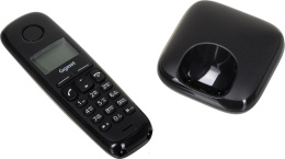 Р/Телефон Dect Gigaset A170 черный АОН