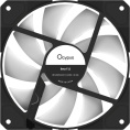 Вентилятор для корпуса Ocypus Beta F12 BK ARGB REVERSE BLADE Beta-F12-BK1AM01X-GL крепление на винтах, гидравлический подшипник, 1600об/мин, 56.5CFM, 29dB A , PWM, ARGB, 120х120х25мм, 120г