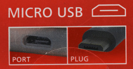 Автомобильное зарядное устройство HAMA H-183246, USB, microUSB, 2.4A, черный [00183246]