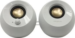 Колонки Creative Pebble MF1680,  2.0,  белый [51mf1680aa001]