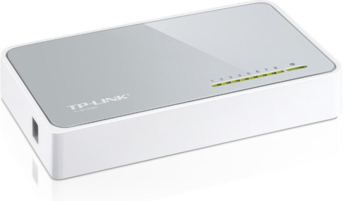 Коммутатор TP-LINK TL-SF1008D, неуправляемый