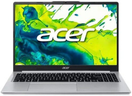 Ноутбук Acer Aspire Lite AL15-46P-R0W8 Ryzen 3 5400U 8Gb SSD512Gb AMD Radeon Graphics 15.6" IPS FHD (1920x1080) без ОС silver WiFi BT Cam (NX.JXVCD.002)