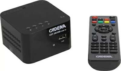 Проигрыватель CADENA CDT-1814SB (Full HD A/V Player HDMI RCA USB2.0 DVB-T2 ПДУ) 046/91/00049598