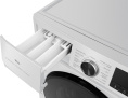 Стиральная машина узкая TCL TWOF-106W12W1, с фронтальной загрузкой, 6кг, 1200об/мин, с паром, инверторная