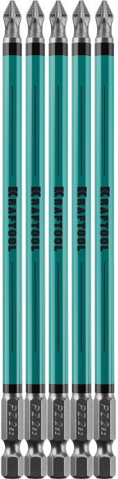 Набор бит Kraftool 26124-2-150-5, шестигранный 1/4HEX - E , 5шт