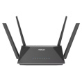 Wi-Fi роутер ASUS RT-AX52,  Wi-Fi 6,  AX1800,  2.4/5ГГц, 3 LAN,  черный