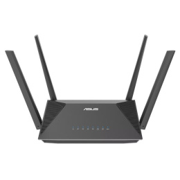 Wi-Fi роутер ASUS RT-AX52,  Wi-Fi 6,  AX1800,  2.4/5ГГц, 3 LAN,  черный