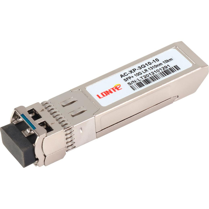 ТрансиверSFP+ module, 10G-LR, 1310nm, 10km, SM, DDM, LC AC-XP-3G10-10