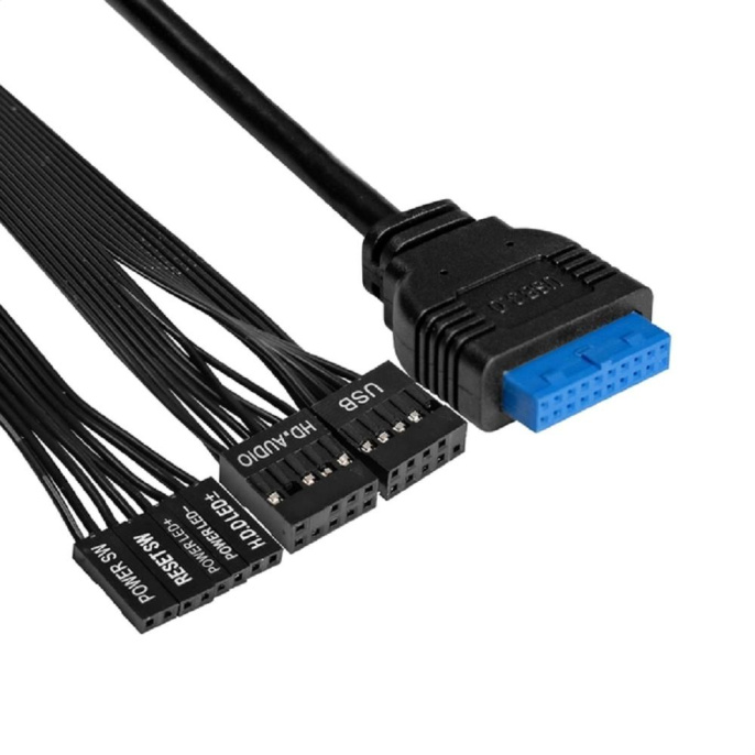 Корпус Minitower ExeGate BAA-303U mATX, без БП, 2*USB+1*USB3.0, HD Audio, черный EX297992RUS