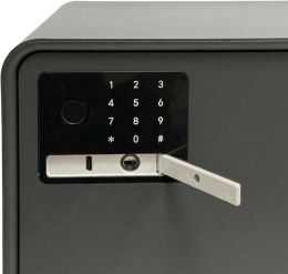 Сейф мебельный LockSworth VS4529-BK взломостойкий встраиваемый 250x360x250мм электронный/ключевой/биометрический