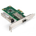Exegate EX298935RUS Комплект: Сетевой адаптер SFP ExeGate EXE-i210-F1 + Трансивер Multi-Mode до 550м EXT-1G-MM850-LC2-550M EX296228RUS: PCI-E x1 v2.0, порты 1x SFP 10/100/1000Mb/s , Gigabit Server N