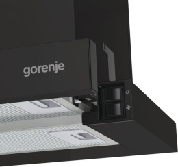 Встраиваемая вытяжка Gorenje TH606E7B, управление кнопочное, черный