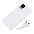Perfeo Powerbank WATERFALL 20000 mAh/LED дисплей/PD + QC 3.0/Type-C/2 USB/Выход: 5A, max 22.5WWhite PF_E1470