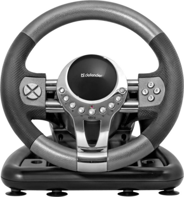 Игровой руль Defender Forsage GTR для PC 64367