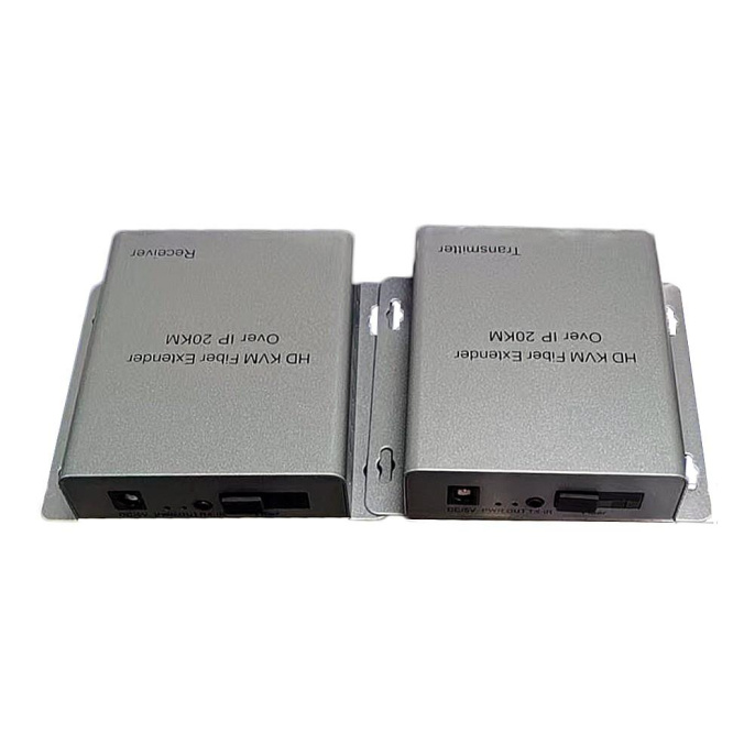 ORIENT VE065F, HDMI Fiber IP KVM Extender Tx+Rx , HDMI+USB удлинитель до 20 км по оптическому кабелю, HDMI 1.4, 1080p@60Hz, 33327