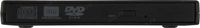 DVD±RW привод Gembird Внешний DVD-USB-02 USB 2.0 пластик, черный (099240)