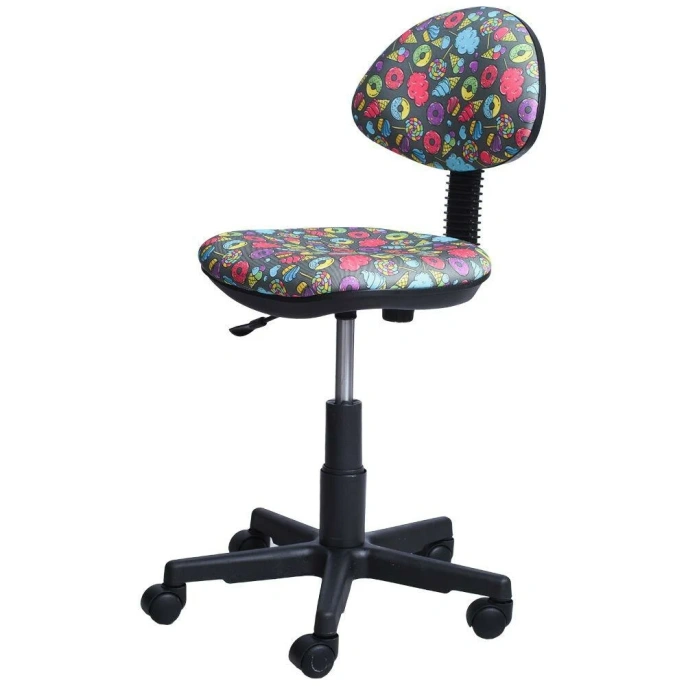 Кресло Фабрикант Логика Ткань KiDS №25 сладости О PL 540 б/подл ролик ст. X1508572 4610018465867