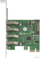 Контроллер ExeGate EXE-314 (PCI-E x1 v2.0, 4*USB3.0 ext., разъем доп.питания SATA 15pin, VIA Labs Chipset VL805) EX283716RUS