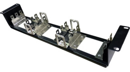 TWT-RM10-9P-H Рама монтажная 19", 9 плинтов, 2U