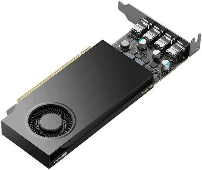 Видеокарта PNY NVIDIA  RTX A1000 A1000 8ГБ GDDR6, Low Profile,  oem [vcnrtxa1000-sb]