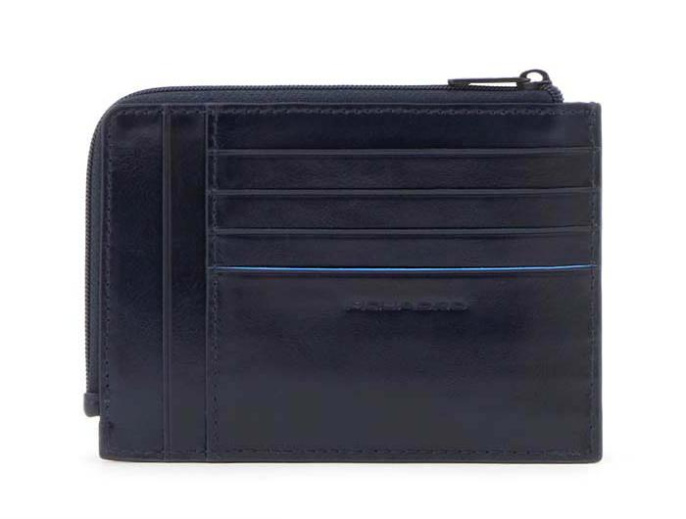 Портмоне Piquadro Blue Square Revamp, кожа натуральная, синий [pu1243b2vr/blu]
