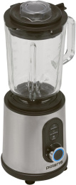 Блендер Polaris PTB 1834G,  стационарный,  серебристый/черный