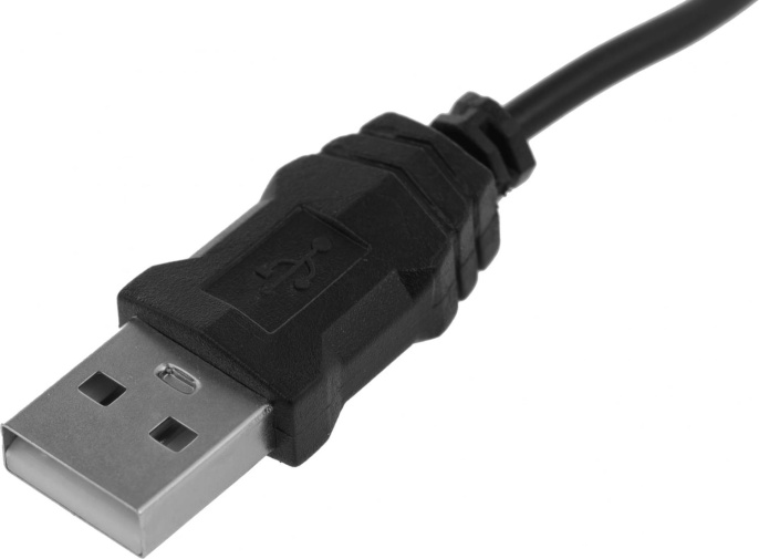 Мышь Defender Trace MB-989, оптическая, проводная, USB, черный [52989]