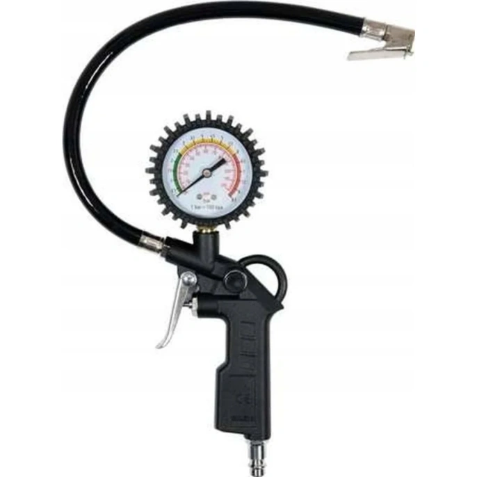 Пистолет для накачивания колес с манометром VOREL 0.6 Mpa 81651