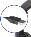 Гарнитура проводная DEFENDER Gryphon (Грифон) 750U черный (USB, кабель 1.8м) (63752)