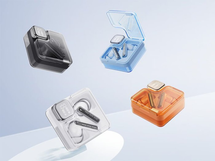 Беспроводные наушники QCY MeloBuds Neo Orange BH24QT31A чипсет: Jieli JL7006F6 Bluetooth 5.3 Solution, динамик: 10 мм динамический драйвер, расстояние связи: 10 м, время воспроизведения музыки
