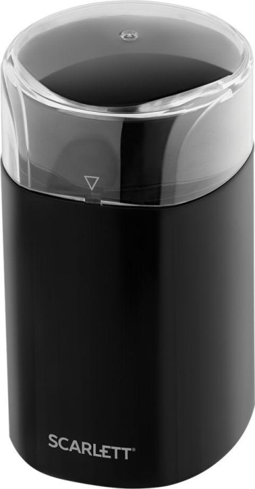 Кофемолка Scarlett SC-CG44505 160Вт сист.помол.:ротац.нож вместим.:60гр черный