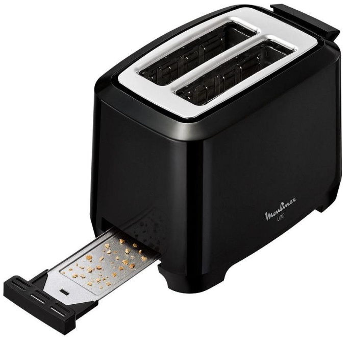 Тостер Moulinex Uno LT140811,  черный [8010000210]